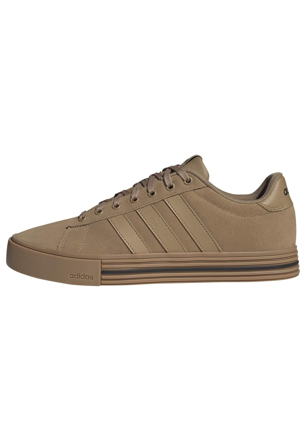 adidas Unisex-Adult Daily 4.0, Cardboard/Gum/Black, 10.5