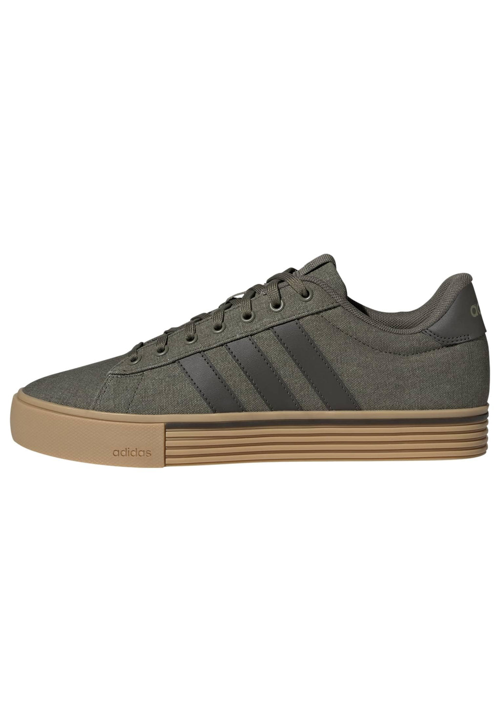 adidas Men's Daily 4.0, Olive Strata/Shadow Olive/Gum, 10.5