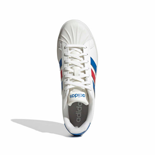 adidas Men's Streetalk, White/Bright Royal/Pure Ruby, 10.5