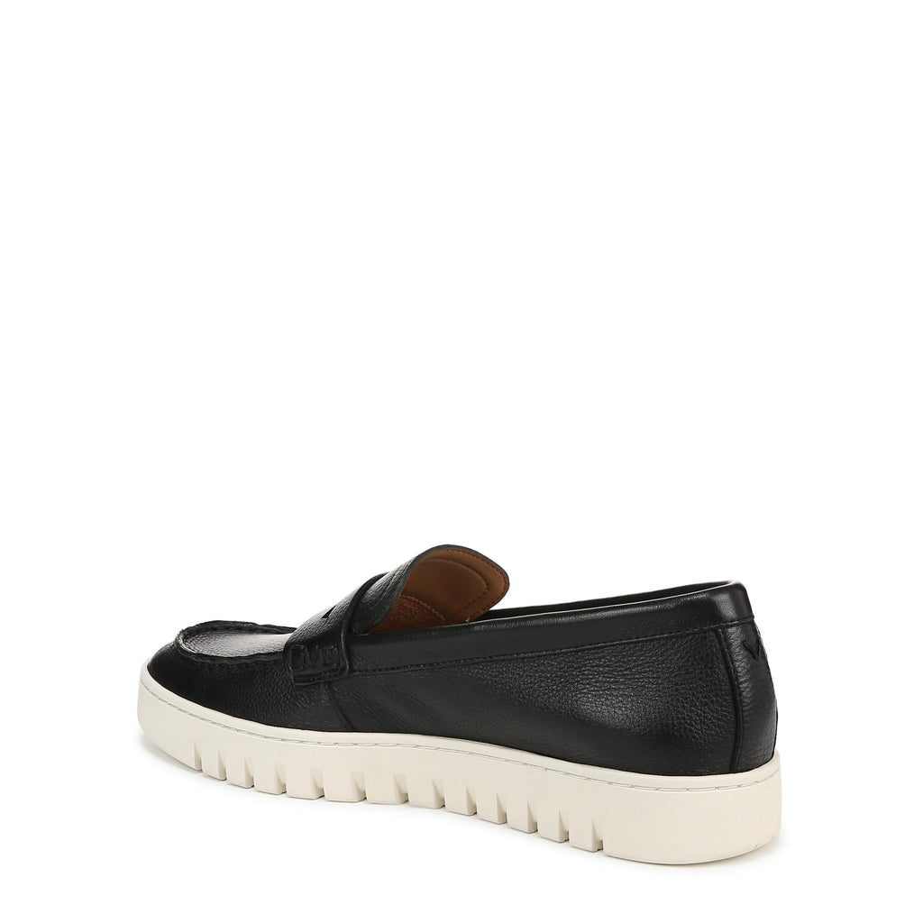 Vionic Mens M Uptown Loafer Black Leather 8.5 M