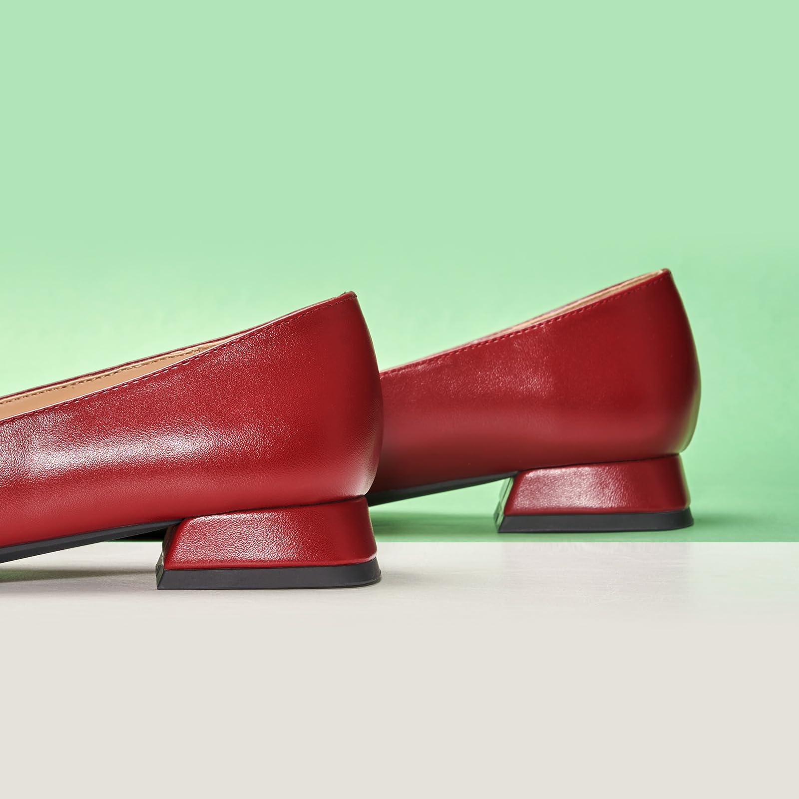 C.Paravano Flats Women | Ballet Flats | Square Toe | Dressy Casual Shoes