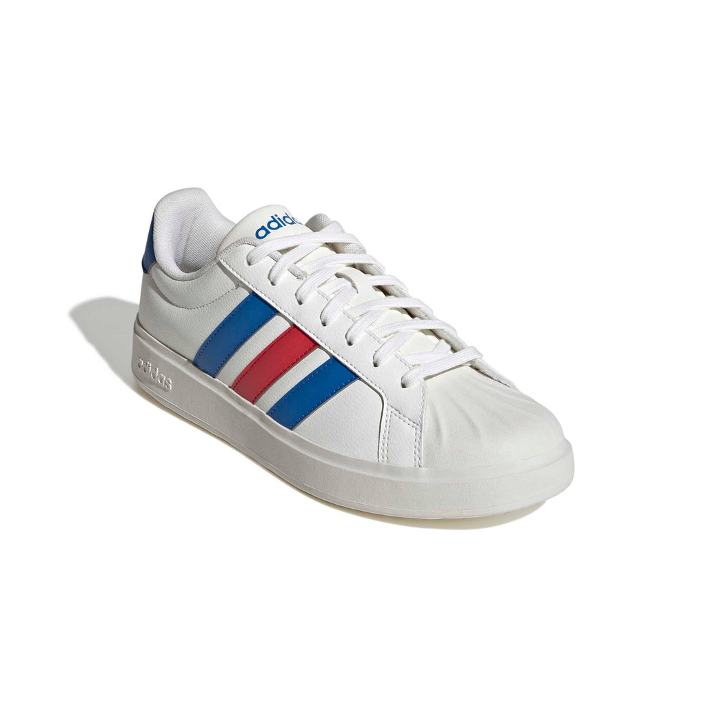 adidas Men's Streetalk, White/Bright Royal/Pure Ruby, 10.5
