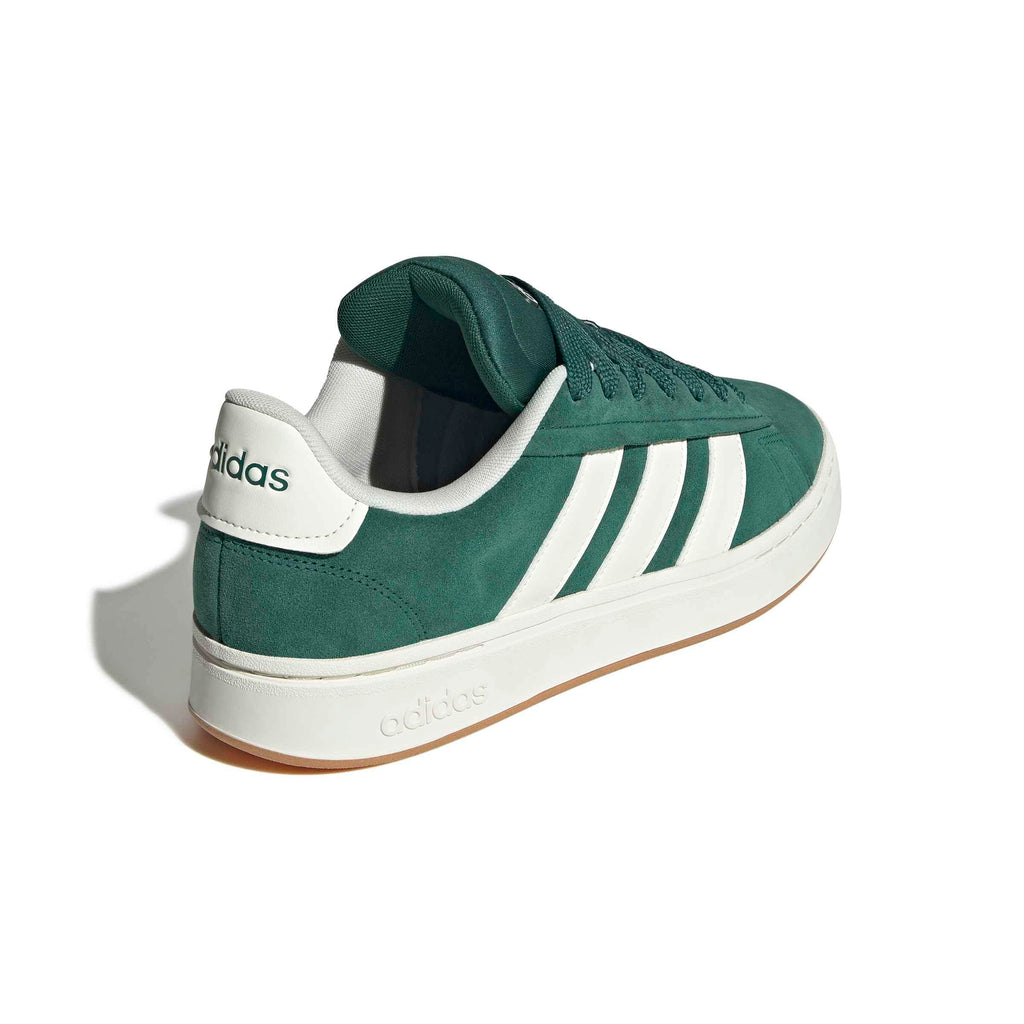 Adidas Men's Grand Court Alpha, Collegiate Green/Off White/Gum, 10.5