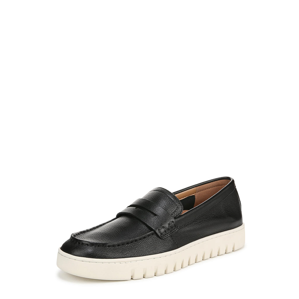 Vionic Mens M Uptown Loafer Black Leather 8.5 M