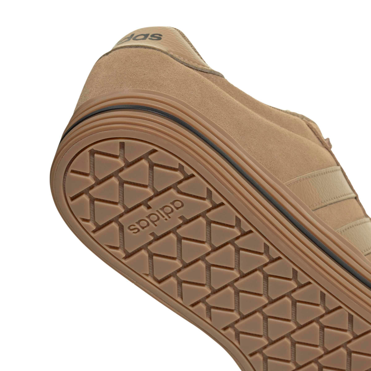 adidas Unisex-Adult Daily 4.0, Cardboard/Gum/Black, 10.5