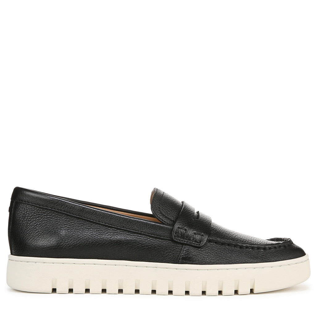 Vionic Mens M Uptown Loafer Black Leather 8.5 M