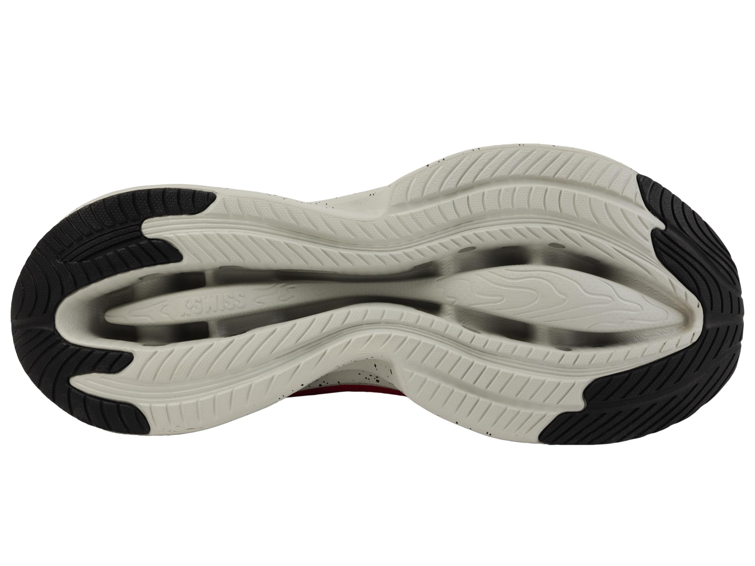 K-Swiss Men's Melrose Tubes Lite Sneaker, Oyster Mushroom/Mars Red/Black, 7 M