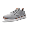 Bruno Marc Men's KnitFlex Craft Mesh Oxfords Sneakers,6-Grey,10.5