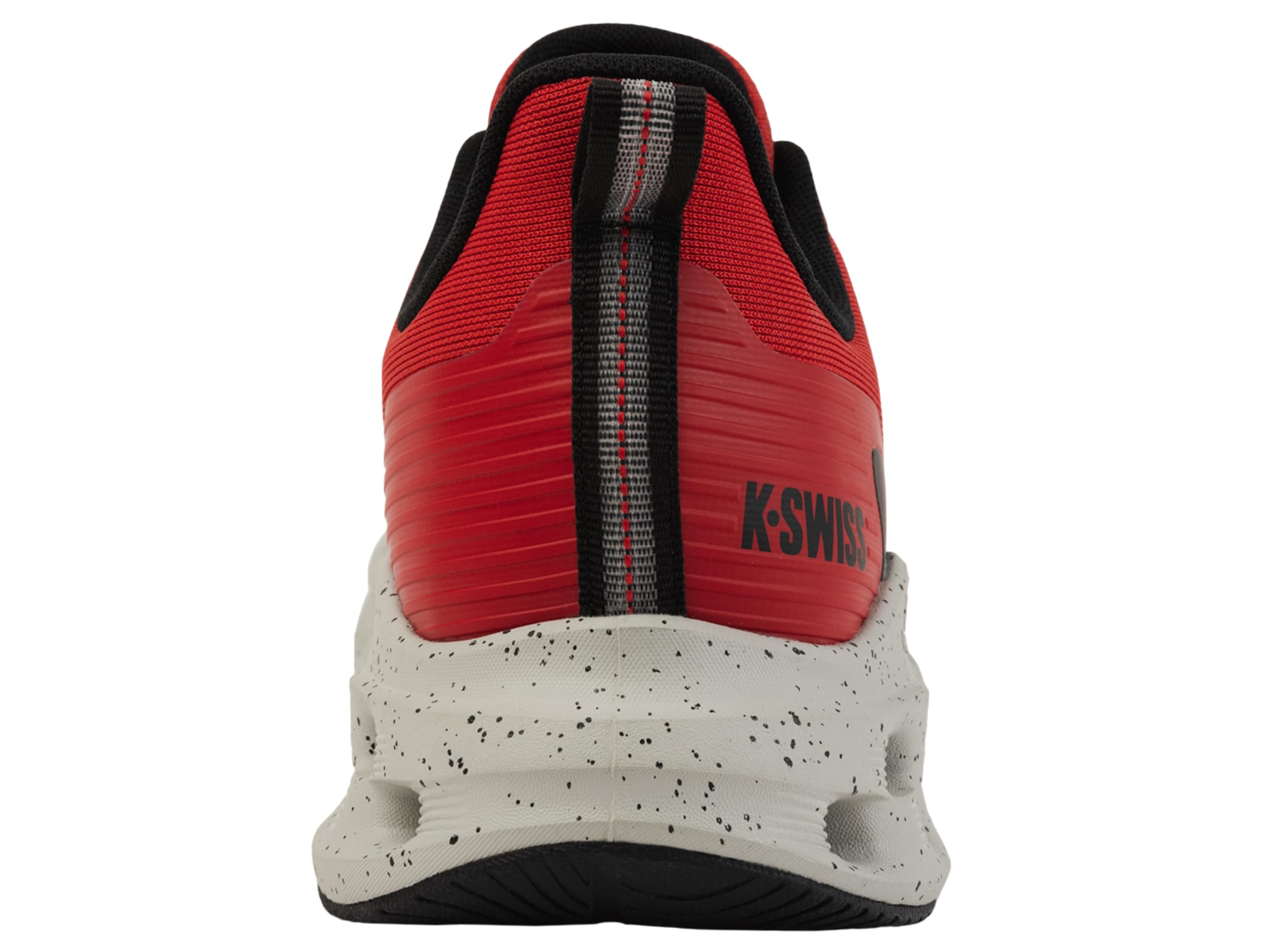 K-Swiss Men's Melrose Tubes Lite Sneaker, Oyster Mushroom/Mars Red/Black, 7 M