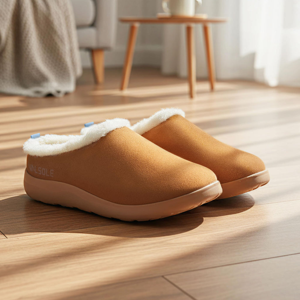 VALSOLE Orthopedic Slippers for Women and Men,Arch Support House Shoes, 220+ Lbs Plantar Fasciitis Flat Feet Slippers, Comfort Slippers for Indoor Outdoor