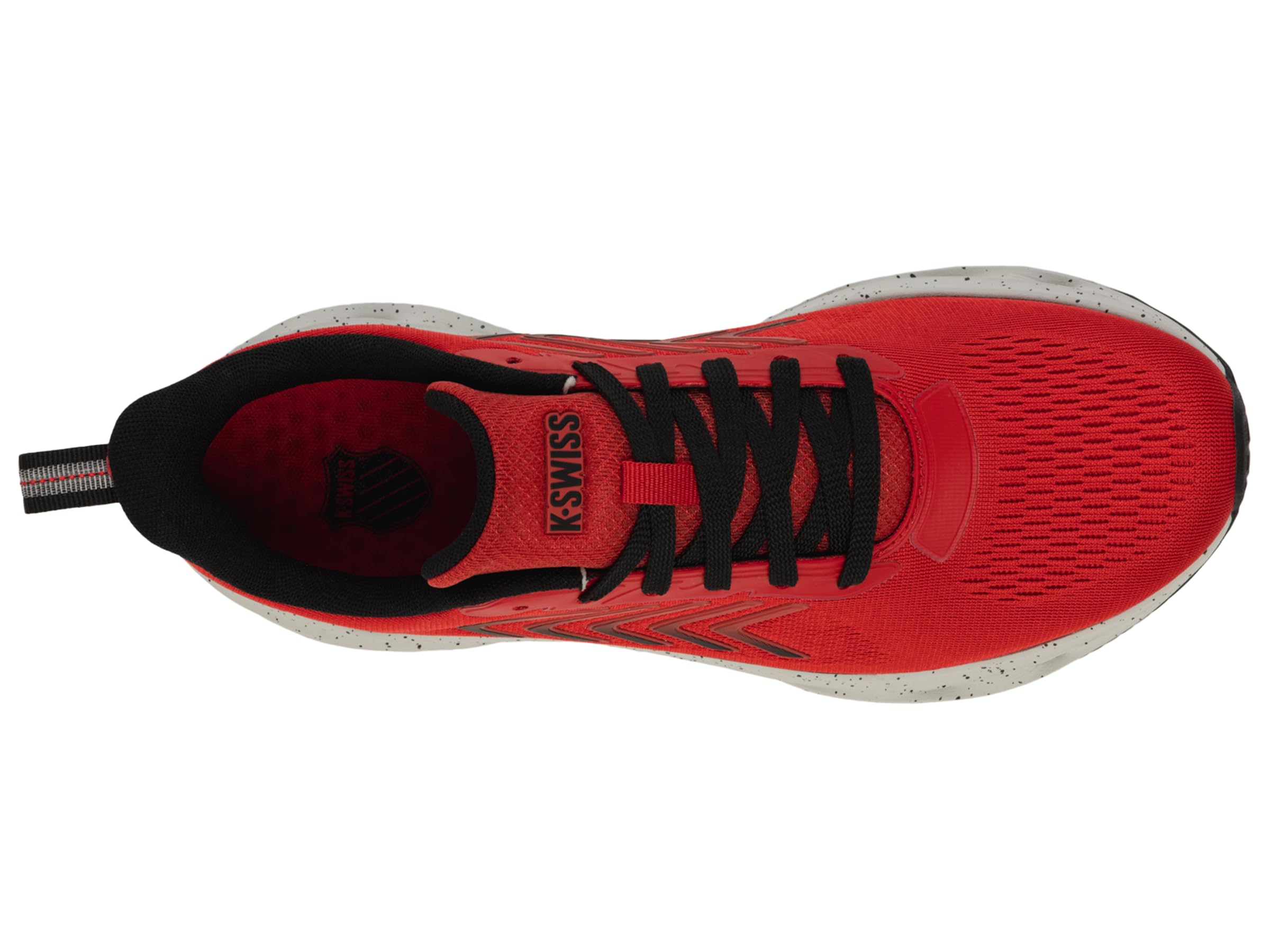 K-Swiss Men's Melrose Tubes Lite Sneaker, Oyster Mushroom/Mars Red/Black, 7 M