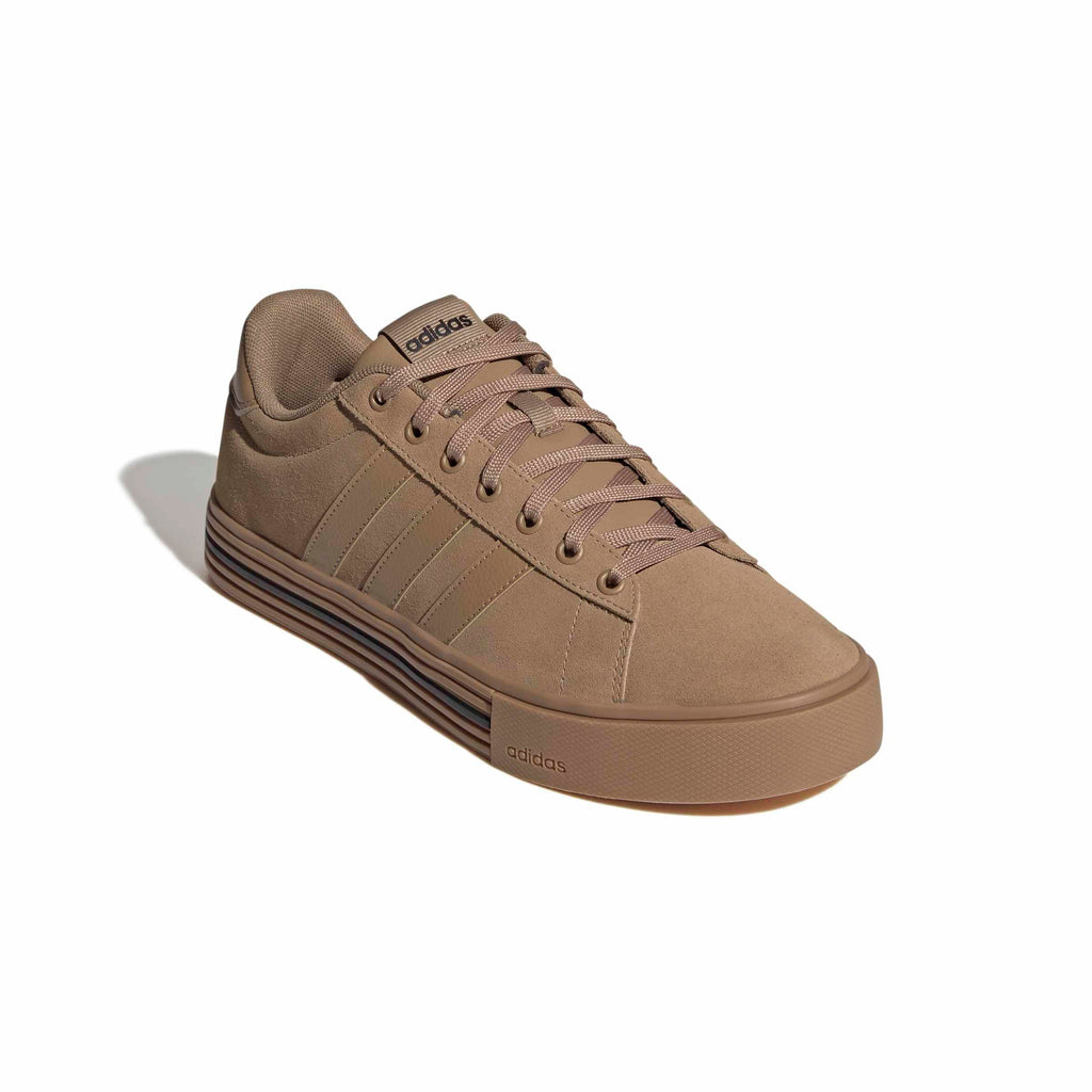 adidas Unisex-Adult Daily 4.0, Cardboard/Gum/Black, 10.5