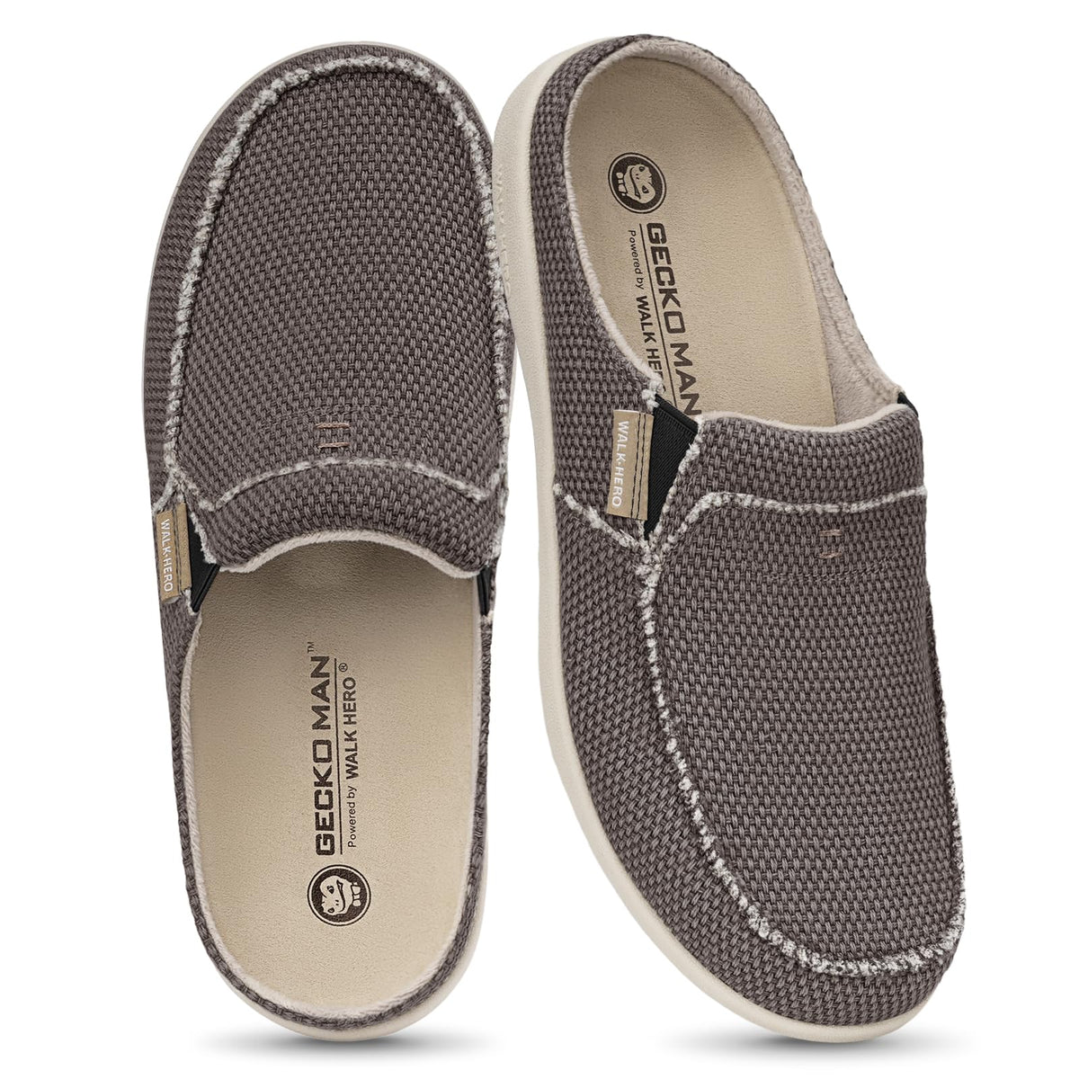 Mens Slippers with Arch Support, House Shoes for Men with Anti-Slip Sole